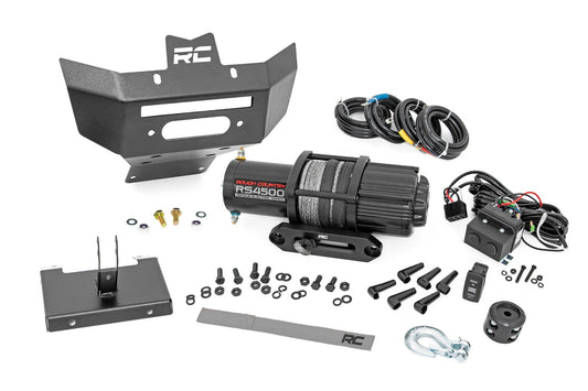 Winch Bumper | 4500-Lb Winch | Synthetic Rope | Can-Am Renegade 1000/Renegade 500 (12-22)