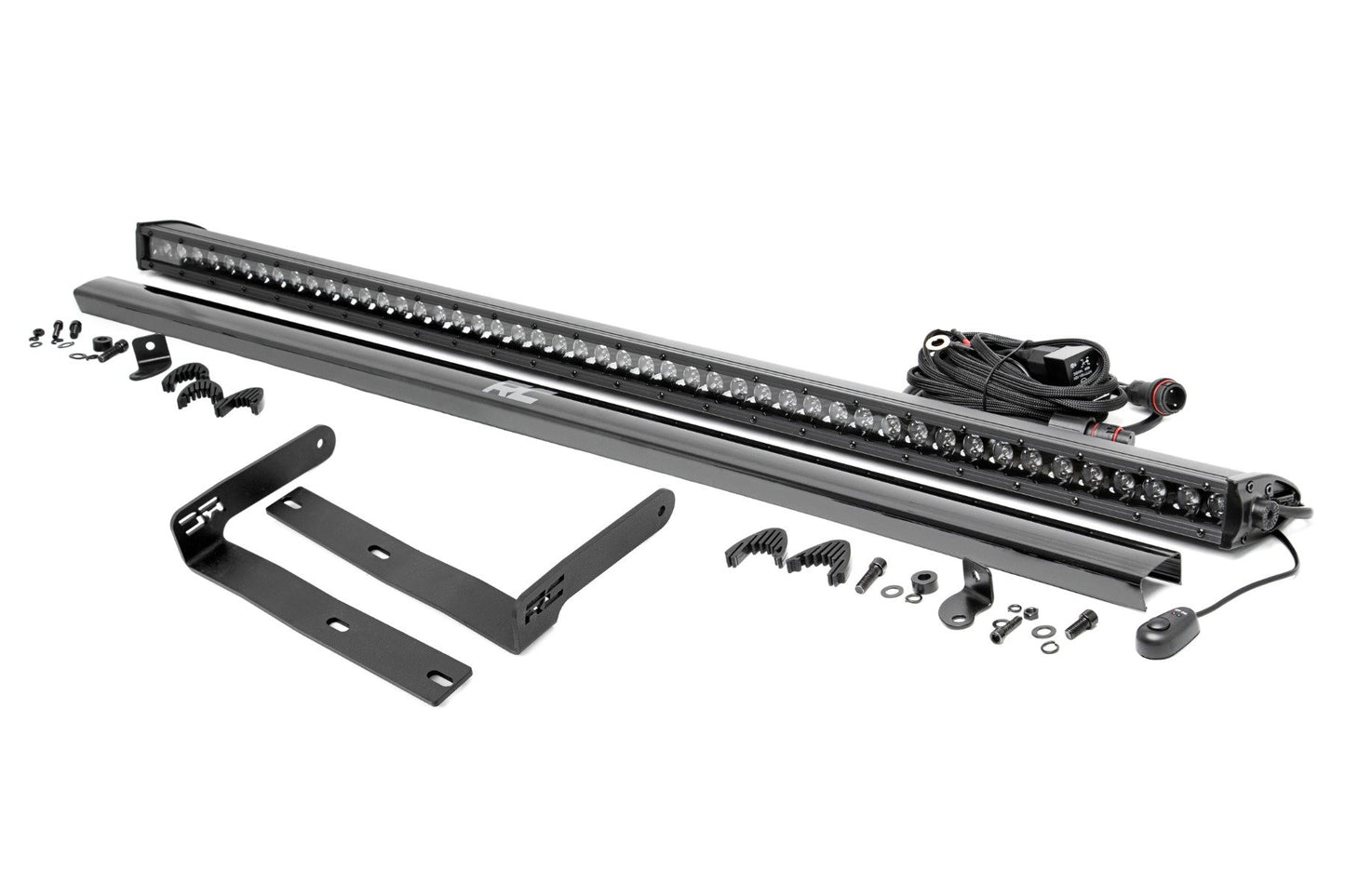 50&quot; Single Row LED Light Kit | Black Series | Front-Facing | Kubota RTV-X900 / RTV-X1100 (2014-2020)