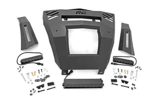 LED Light | Bumper Mount | 12" and 6" Pair Combo | Can-Am Defender (20-22)