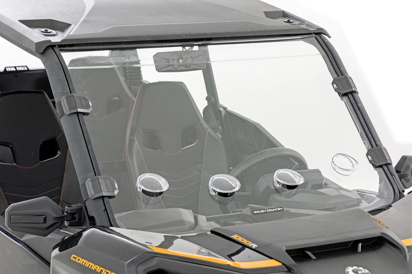 Vented Full Windshield | Scratch Resistant | Can-Am Commander XT (2021-2022)