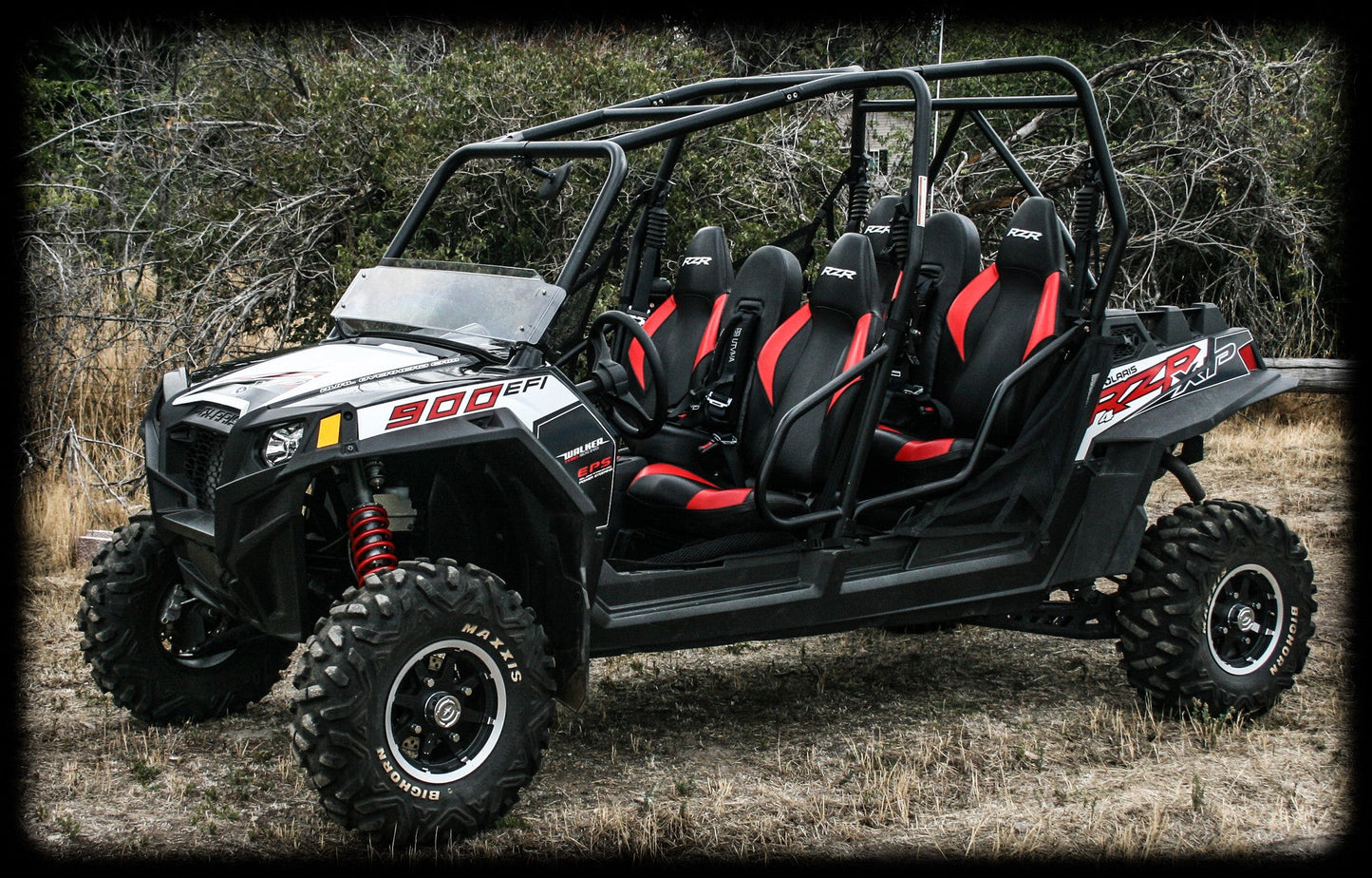 RZR 4 900 Bump Seats (Front and Rear)