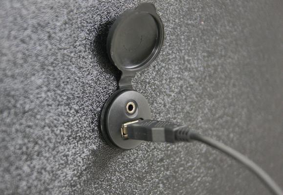 AUX and USB Charge Add-on for WP Overhead Systems