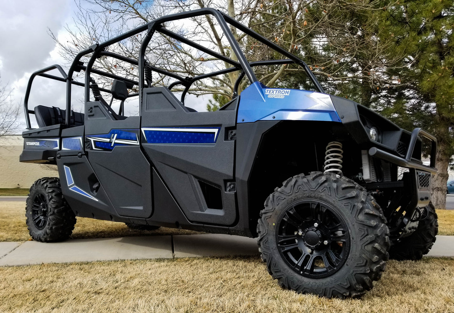 Textron Stampede 4 Back Seat and Roll Cage Kit